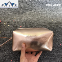 便携化妆包大容量手拿收纳袋韩国简约小号防水旅行随身洗漱品手提 三维工匠收纳包