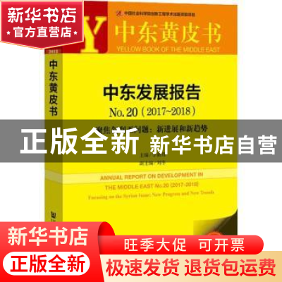 正版 中东发展报告(No.20)-聚焦叙利亚问题:新进展和新趋势(2017-