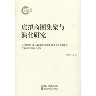 正版新书]虚拟商圈集聚与演化研究唐红涛9787514198683