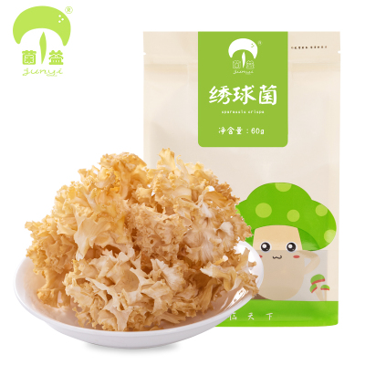 菌益 绣球菌60g 福建干货特产 食用菌煲汤材料