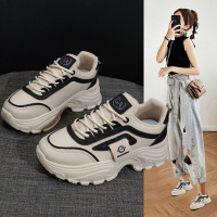 2026春季老爹鞋新款韩版ins女学生厚底运动跑步增高休闲鞋女