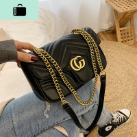 ins超火质感菱格包包女经典小众chic链条包潮软皮单肩斜跨网红包NEW LAKE女士单肩包