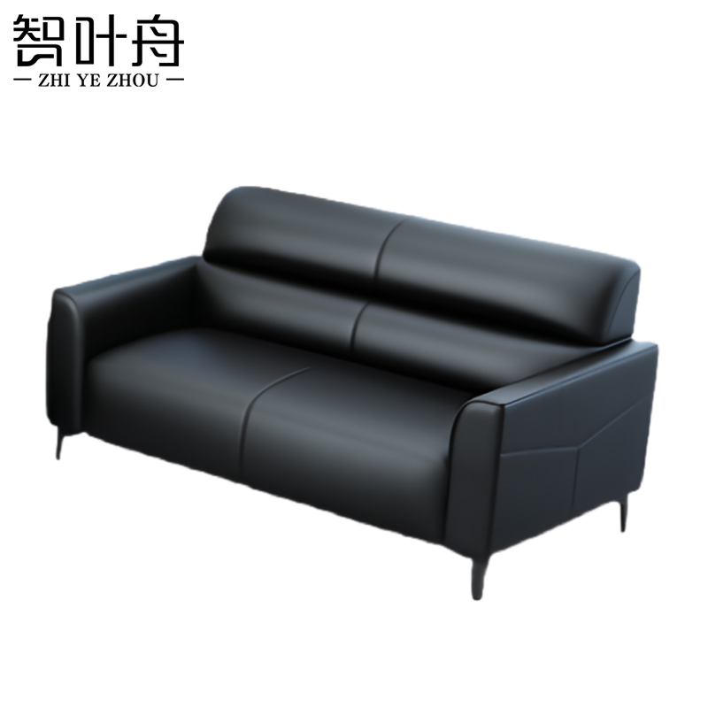 智叶舟会议沙发双人位115*70*78cm张
