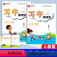 [人气2本套]1年级 上册+下册 [正版]写字课课练语文练字帖二年级下册一三四五六七八年级上册语文生字同步人教版笔墨先锋