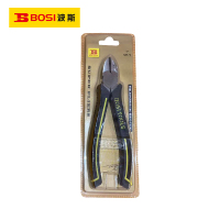 波斯(BOSI)钳王斜嘴钳(7"/185mm)把