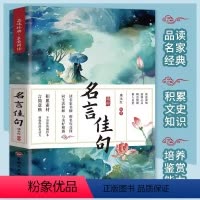 [定制版]名言佳句 [正版]名言佳句 名言名句大全名言名句词典 工具书经典语录励志格言警句作文写作素材佳句鉴赏中外世界名
