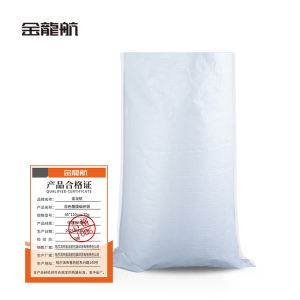 金龙航白色覆膜编织袋65*110cm-70g条