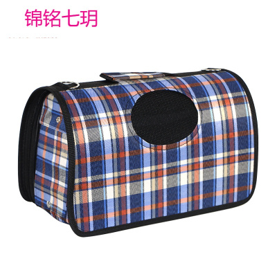 宠物猫咪包手提袋便携式单肩折叠背包 狗狗外出旅行箱包厂家批发