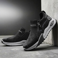 男鞋2026新款春季运动鞋时尚百搭减震耐磨老爹鞋一脚蹬工作休闲鞋