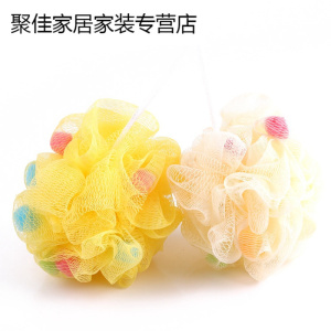家柏饰(CORATED)可澡沐浴球浴花搓澡搓背海绵浴球起泡洗浴澡花