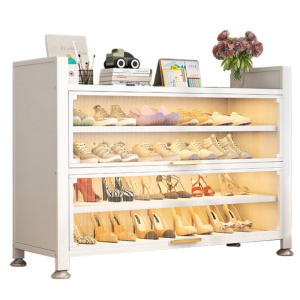 攸形鞋柜五层100*32*80cm个