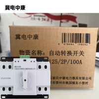 冀电中康 自动转换开关 125/2P/100A 个