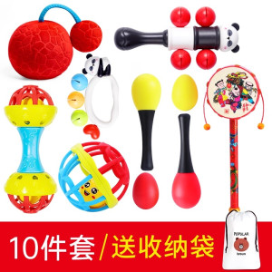 婴儿玩具0一1岁益智早教新生儿手摇铃3宝宝三个月抓握训练小沙锤6