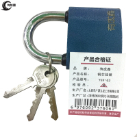 有成鑫 铜芯挂锁带3把钥匙 YCX-63 把