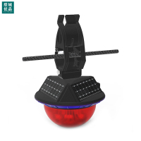 综城优品 CC-JS14 3.7v 2w 太阳能警示灯 (计价单位:盏)黑色