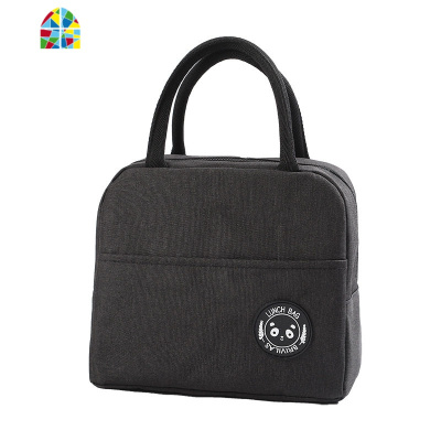 饭盒袋子手提袋上班保温袋铝箔加厚手提包带饭手拎便当包 FENGHOU 升级加厚款灰色