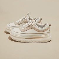 秋季小白鞋新款韩版ins潮女学生厚底增高板鞋休闲鞋街拍_108