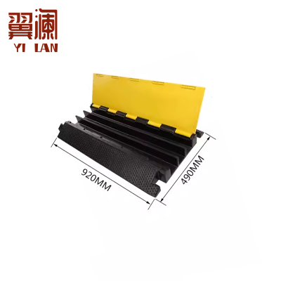 翼澜 橡胶减速带 大三线个