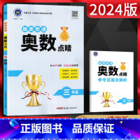 数学 小学三年级 [正版]2024版 触类旁通奥数点睛三年级 三年级举一反三奥数小学奥数解题方法大全 小学奥数三年级上下