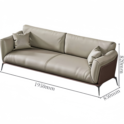 依韵珂休闲沙发三人位张