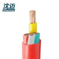 沈迈 铜芯硅橡胶耐高温电缆 YGCR-3*2.5+1*1.5mm² /米