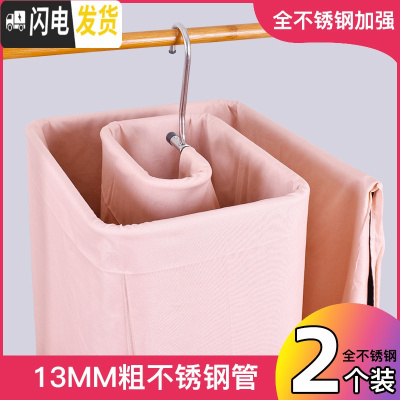 三维工匠不锈钢窗外阳台晾晒架窗台小型折叠晒鞋被衣服户外伸缩晾衣架 螺旋晒被架[加粗13MM]2个装