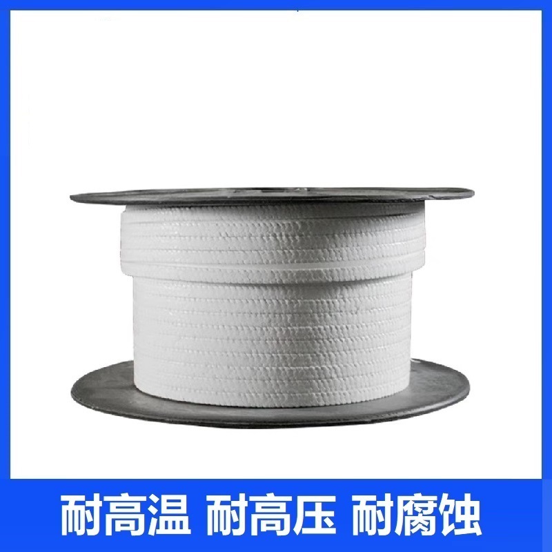 盛京联硕 聚四氟乙烯盘根耐高温盘根 12*12mm (5公斤) 卷