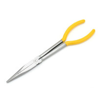 欧克(Ouke)加长扁嘴钳 加长尖嘴钳 加长夹持钳 加长弯嘴钳(11″275mm 加长型尖嘴钳OK-3536)