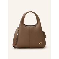 COACH女款真皮单肩斜挎包 可调肩带双层大容量时尚手提包