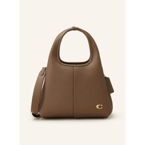 COACH女款真皮单肩斜挎包 可调肩带双层大容量时尚手提包