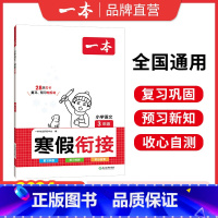 [语文]寒假衔接 小学五年级 [正版]寒假衔接阅读口算练字帖小学语文数学寒假作业语文寒假阅读字帖数学口算计算训练 一二三