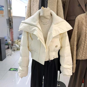 2025年新款棉服女冬短款宽松韩版百搭潮流棉衣小个子棉袄加厚外套