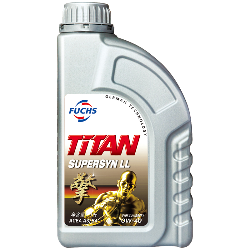 福斯(fuchs) 泰坦擎全合成机油 0w-40 1l