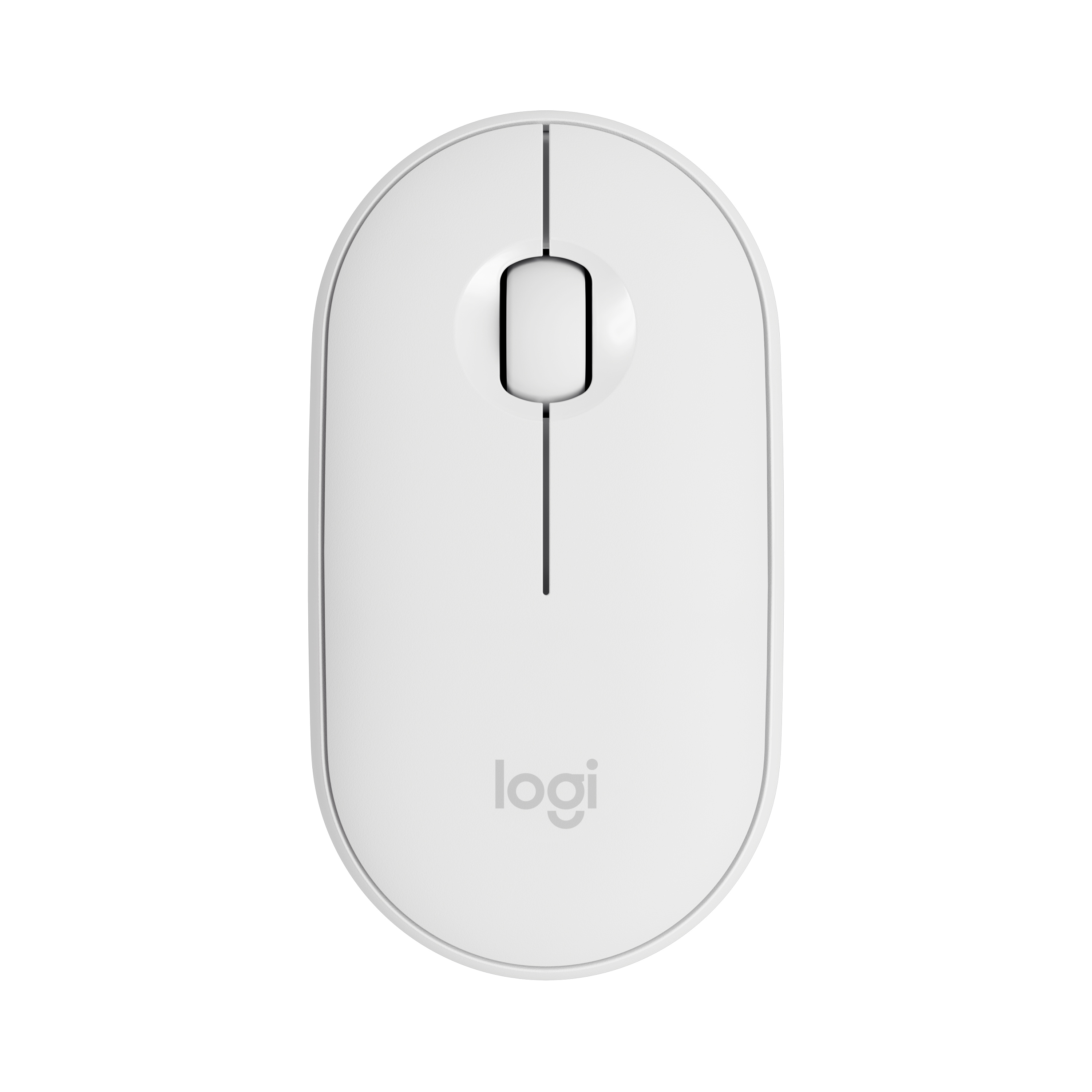 罗技(Logitech) LOGITECH PEBBLE无线鼠标-米白色