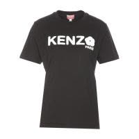 高田贤三(Kenzo)女运动T恤圆领短袖棉质透气舒适休闲百搭女士套头
