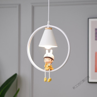 苏宁放心购 卧室床头吊灯北欧儿童阳台楼梯创意个性餐厅现代简约单头灯具床头吊灯轻奢
