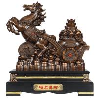 美帮汇马摆件工艺品大号马到成功家居客厅创意装饰办公室摆设