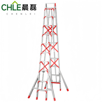 晨磊伸缩人字梯十步/个