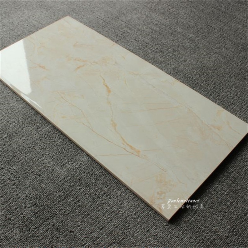 细黄条纹厨房内墙砖300*600卫生间浴室地面砖不透水过道瓷砖地砖壹德