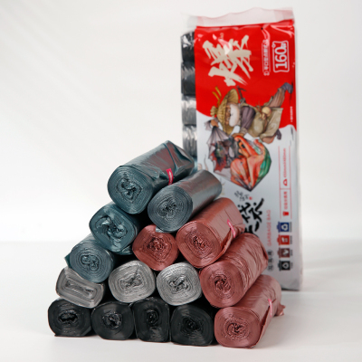 苏宁宜品x希艺欧联名 客厅厨房通用量贩装160只平口点断式垃圾袋8卷*20个