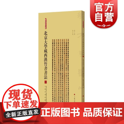北京大学藏西汉竹书书法一 简帛书法大系北京大学出土文献与古代文明研究所、上海书画出版社编上海书画出版社