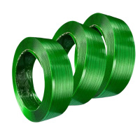 地造天成 BD310 宽16mm*厚0.8mm PET塑钢手动 手工捆扎带10kg 打包带 (计价单位:卷) 绿色