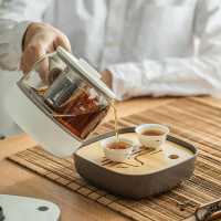 小熊煮茶器家用电茶炉花茶壶蒸茶烧水壶奶茶机电陶炉养生壶办公室ZCQ-A05S1