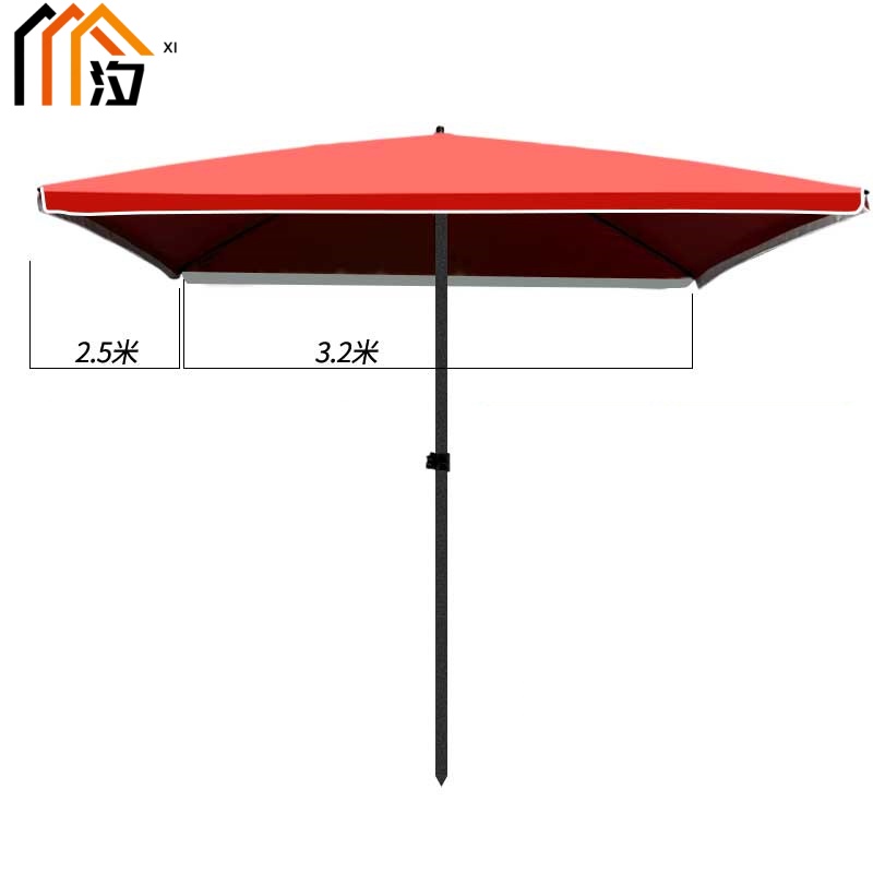 汐 户外遮阳伞 3.2米 个