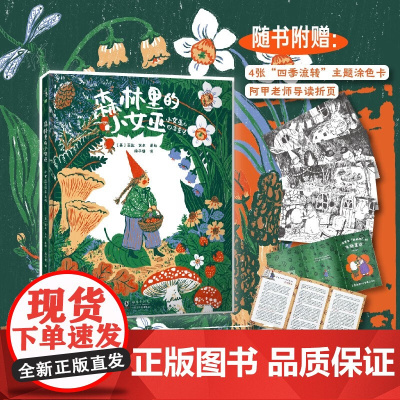 森林里的小女巫 小女巫的四季童话 3-8岁 菲比·瓦尔 著 儿童绘本