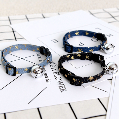 京弗宠物狗狗铃铛项圈猫咪项圈铃铛项链饰品泰迪小型犬可爱猫项圈