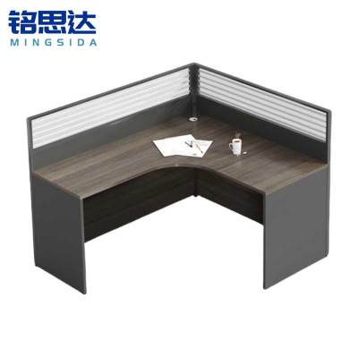 铭思达屏风工位L型单人位张