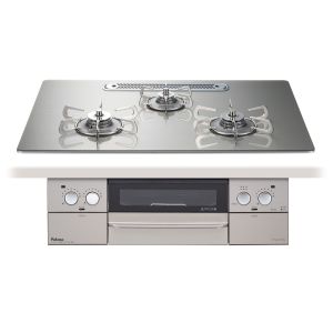 日本原装进口PALOMA/百乐满嵌入式燃气灶Faceis系列PD-873WT-U75GH-13A天然气