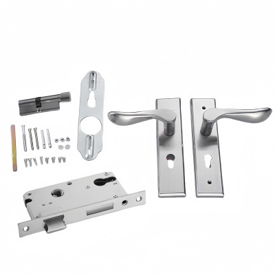 依诺九吉 卧室门锁通用型房门木门锁具门把手套装 多规格 套
