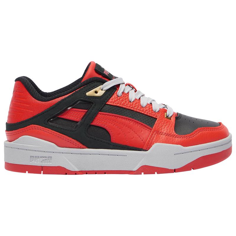 彪马(Puma)篮球鞋经典复刻男鞋皮质拼接金饰低帮潮鞋街头休闲运动